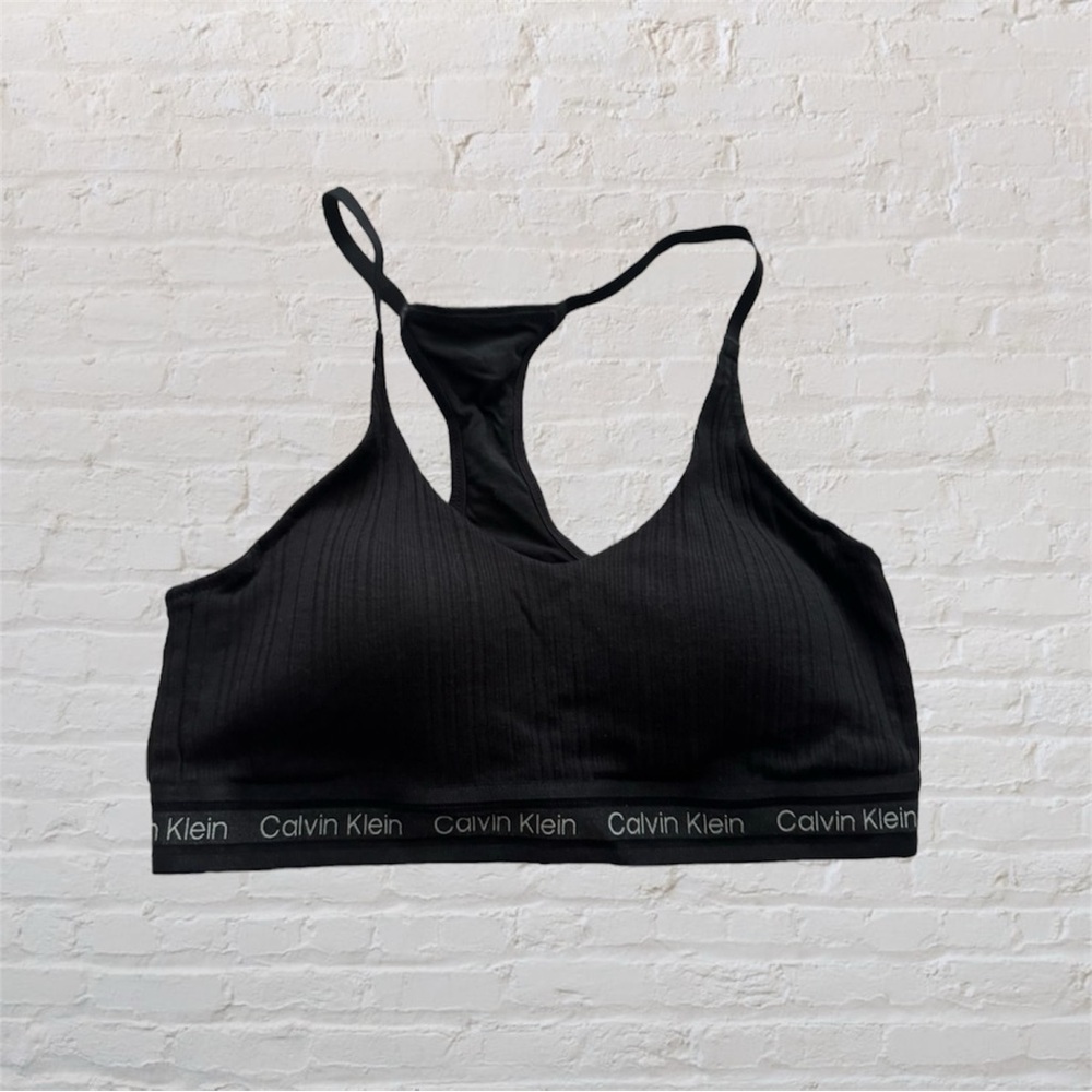 Like 🆕 Calvin Klein signature ribbed lounge bralette